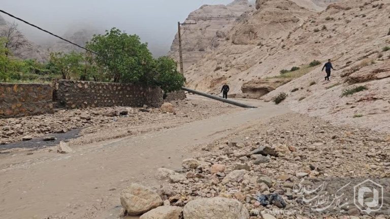 ارائه تسهیلات به مالکان خسارت دیده از سیل در روستای قطرم