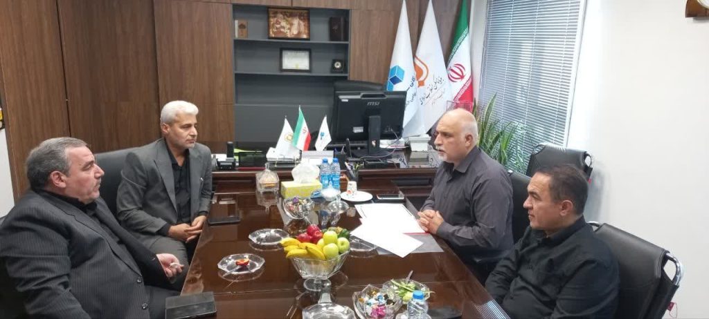 جلسه هم‌اندیشی مهندس زنگانه با مدیر کل بنیاد مسکن انقلاب اسلامی استان همدان 2